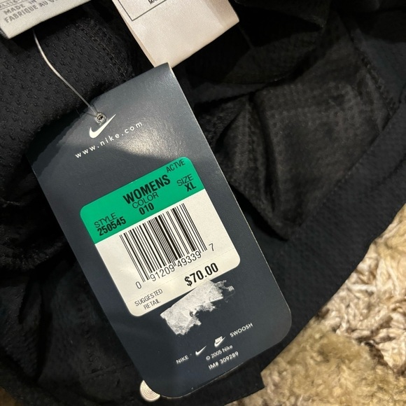 NWT Nike Sphere Dry Womens XL 16-18 Pants Black Pockets Textured Stretch - Picture 13 of 13